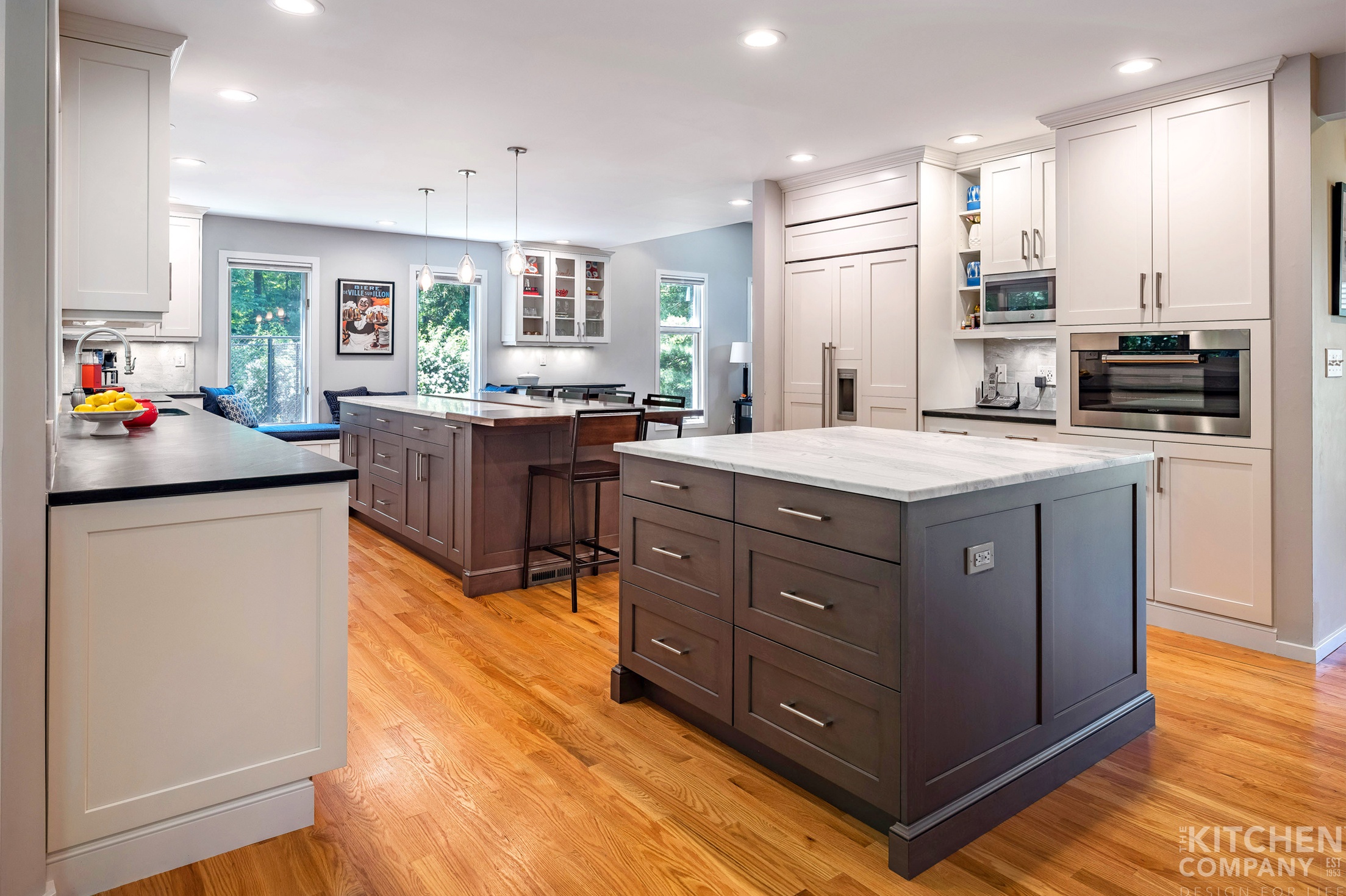 Bright Open Kitchen in Cheshire, CT | The Kitchen Company